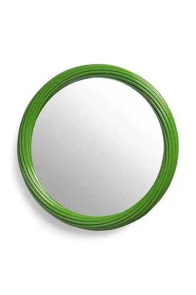 Nástěnné zrcadlo &k amsterdam zelená barva