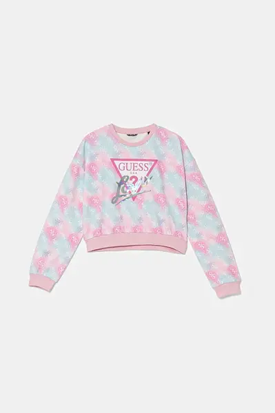 Dětská bavlněná mikina Guess