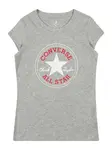 CONVERSE Tričko  sivá / červená / biela