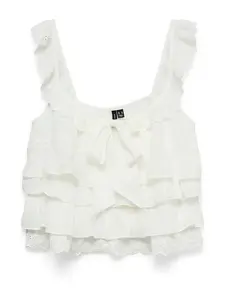 VERO MODA Top 'VMSANDY'  biela