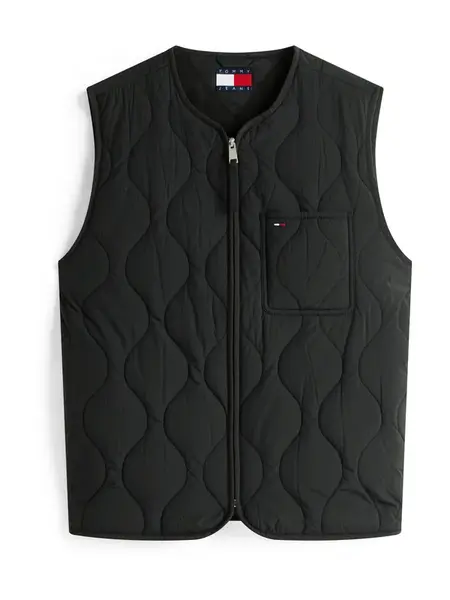 Tommy Jeans Vesta  čierna