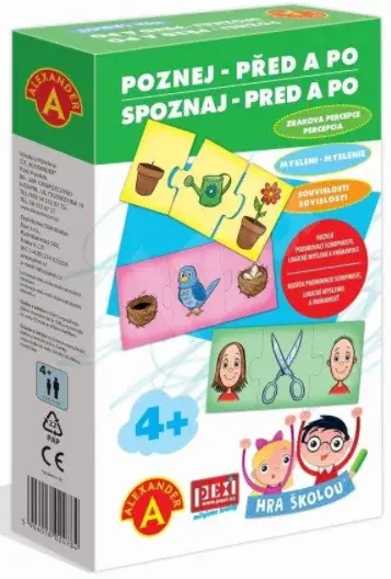 Hra školou - Poznej před a po