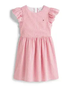 TOMMY HILFIGER Šaty  grenadínová / biela