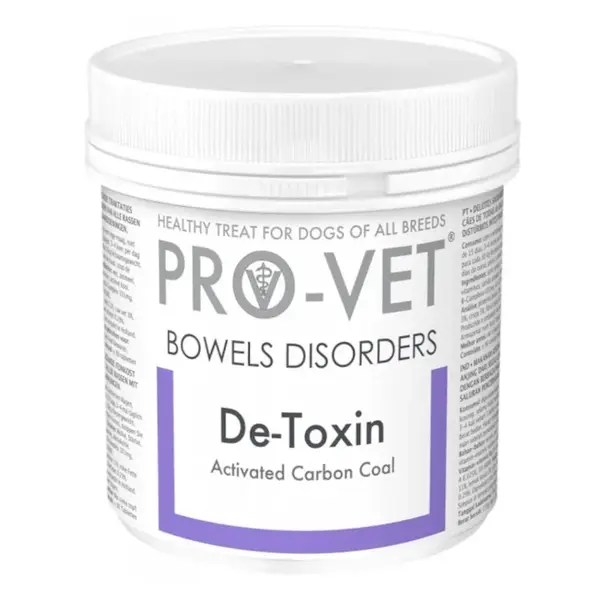 PRO-VET De-Toxin pastilky pre psov so zažívacími problémami 90 ks