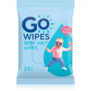 GoWipes Baby Wet Wipes vlhčené obrúsky pre deti od narodenia 24 ks