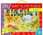 Velké podlahové puzzle- Zvířátka v džungli
