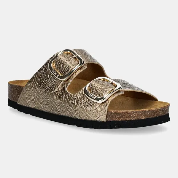 Pantofle Scholl NOELLE dámské, zlatá barva, F322011010