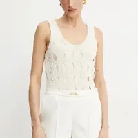 Top Pinko dámský, béžová barva, 105192 A2LW