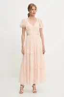 Šaty Answear.LAB béžová barva, maxi