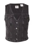 LEVI'S ® Vesta 'Bella Denim Corset'  čierny denim