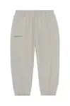Kalhoty Pangaia KIDS' 365 MIDWEIGHT TRACK PANTS béžová barva, 10000280