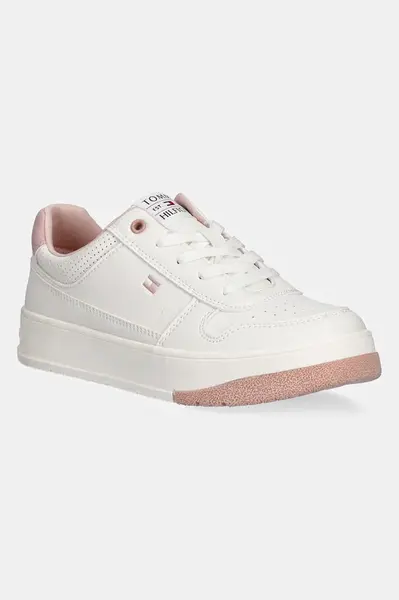 Dětské sneakers boty Tommy Hilfiger bílá barva, T3A9-33740