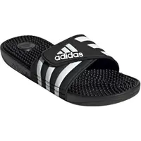 adidas ADISSAGE Unisexové pantofle, černá, velikost 39 1/3