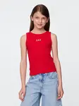 GAP Children's ribbed tank top with logo - Girls