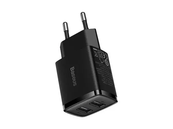Adaptér USB BASESUS Compact Black 2xUSB
