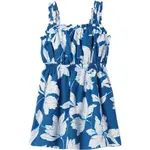 GAP SMOCK Dievčenské šaty, modrá, veľkosť 5Y