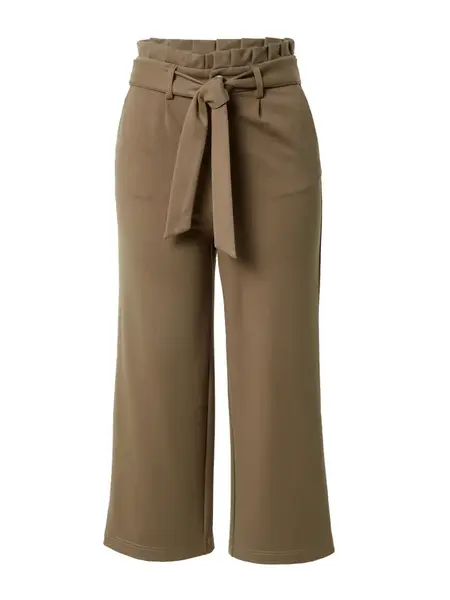 ONLY Plisované nohavice 'POPTRASH'  hnedá