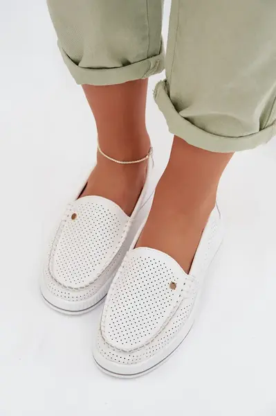 Dámske kožené mokasíny S.Barski