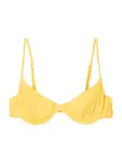 Bershka Bikinový top  žltá