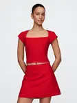 GAP Linen crop top - Women's