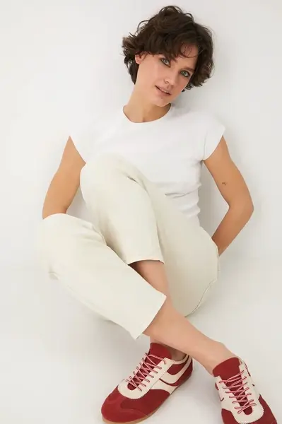 Tričko Medicine dámské, béžová barva