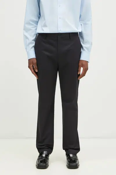 Kalhoty Paul Smith pánské, tmavomodrá barva, přiléhavé, M1R-055Z-N01934
