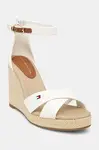 Sandály Tommy Hilfiger FLAG HIGH WEDGE ESPAD CRISSCROSS