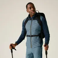 Pánská lehká hybridní  bunda regatta andreson marl modrá/tmavě modrá m