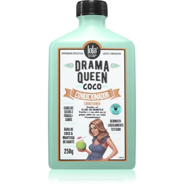 Lola Cosmetics Drama Queen výživný kondicionér pro suché vlasy 250 ml