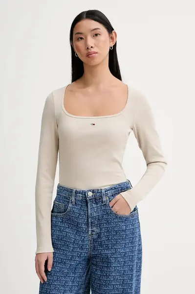 Tričko s dlhým rukávom Tommy Jeans