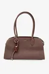 Flora&amp;Co Eco Suede Béžová Taška s Přívěskem