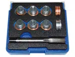 BGS technic Sada na opravu závitů olejových van M14x1,25 mm, 25 dílů - BGS 151