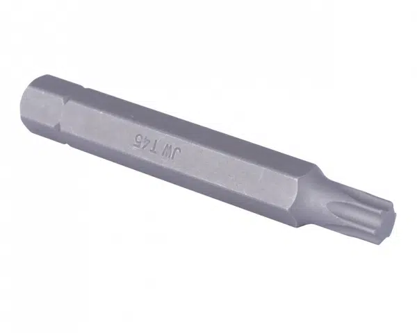 Bit TORX, velikost T45, úchyt 10 mm, délka 75 mm - JONNESWAY D175T45 Velikost: T45