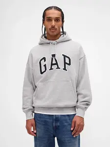 GAP Oversize mikina s logem Extra Heavyweight Unisex - Pánské