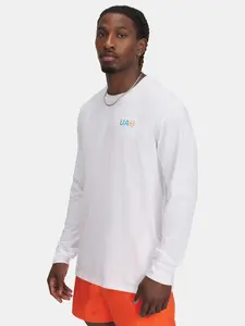 Pánské tričko Under Armour UA M WORKWEAR LOGO LS - Pánské