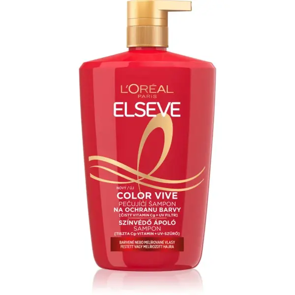 L’Oréal Paris Elseve Color-Vive šampon pro barvené vlasy 1000 ml