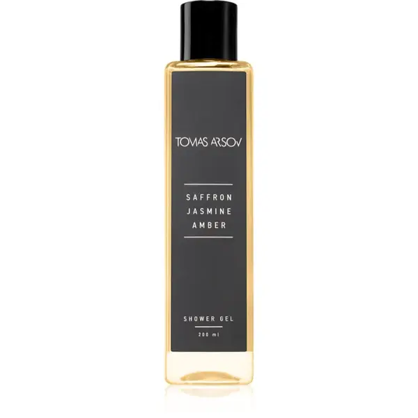 Tomas Arsov Saffron Jasmine Amber parfumovaný sprchovací gél unisex 200 ml