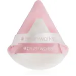 Brushworks Triangular Powder Puff Duo labutienka