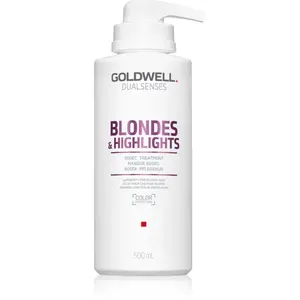 Goldwell Dualsenses Blondes & Highlights regenerační maska neutralizující žluté tóny 500 ml