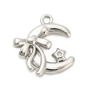 Brass Micro Pave Cubic Zirconia Pendants