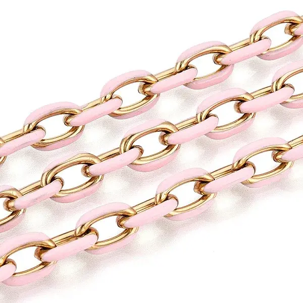 304 Stainless Steel Enamel Cable Chains