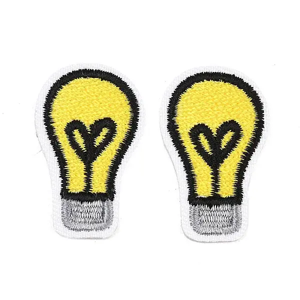 Polyester Computerized Embroidery Cloth Iron on Sew on Patches