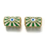 Brass Enamel Pendants