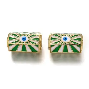 Brass Enamel Pendants