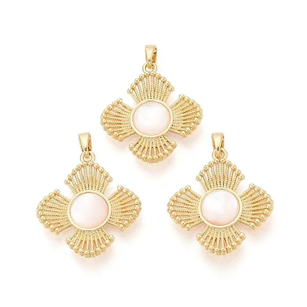 Natural White Shell Pendants