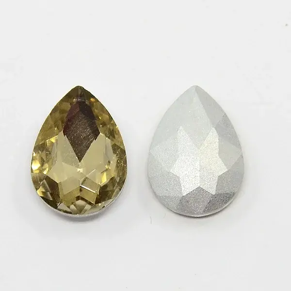 Glass Pointed Back Rhinestone