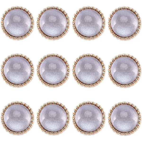 12Pcs ABS Plastic Shank Buttons