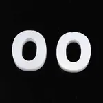 Natural Freshwater Shell Letter Charms