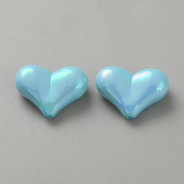 10Pcs Opaque Acrylic Beads