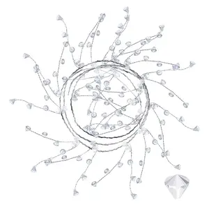 Transparent Plastic Bicone Pendant Cake Pull